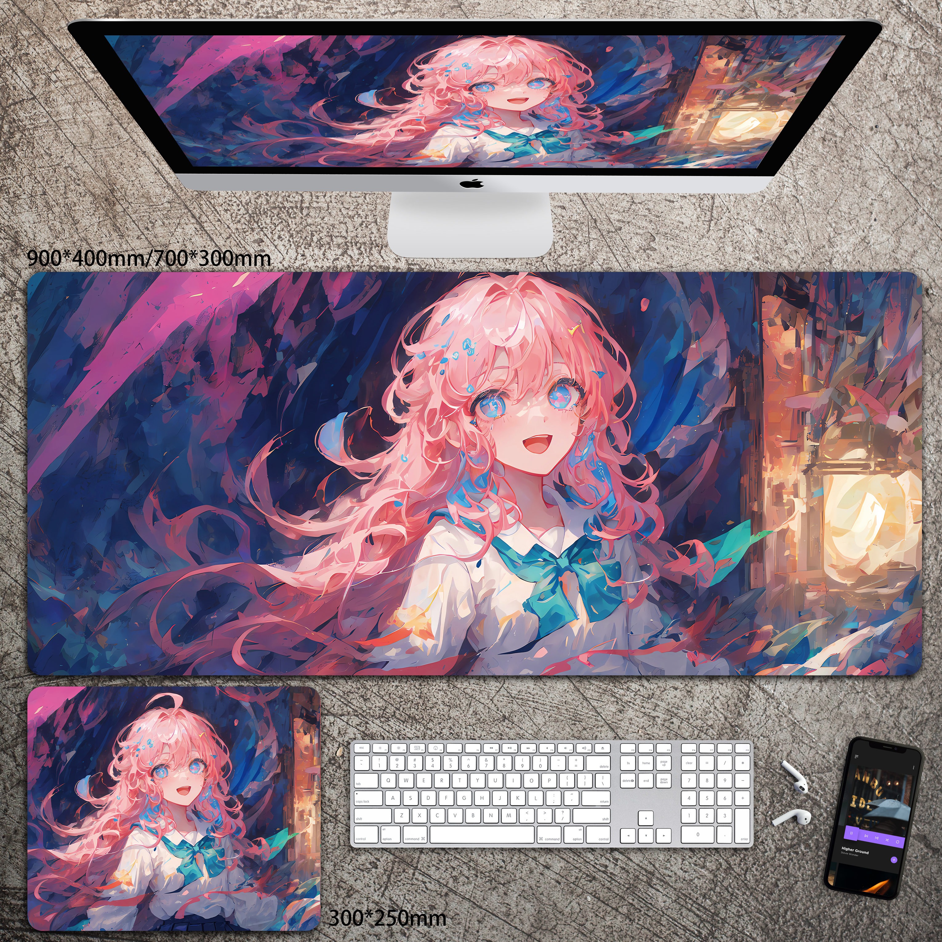 動漫系列 主題桌墊 布質滑鼠墊