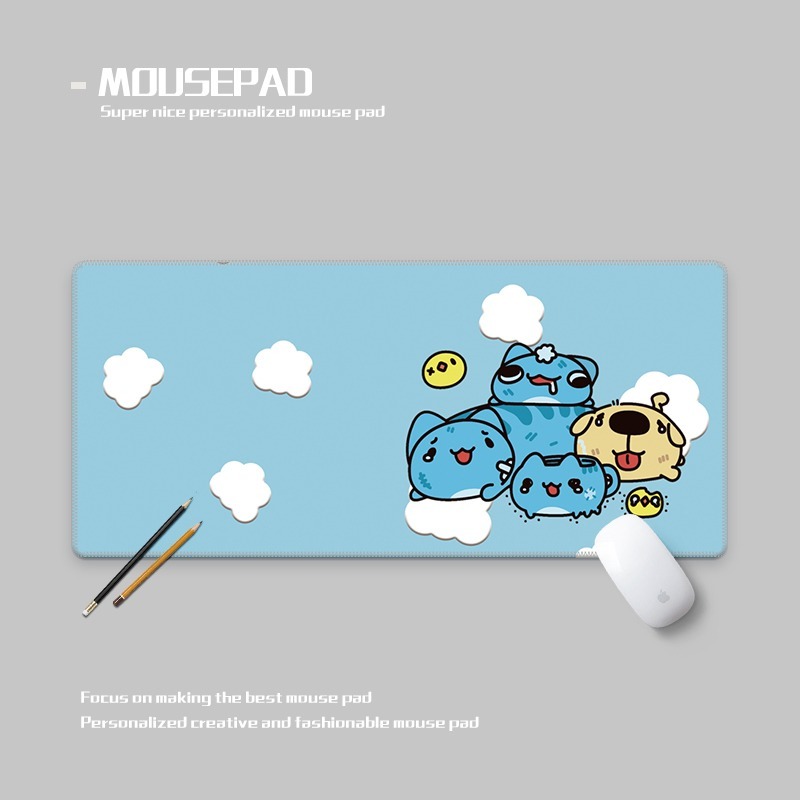 貓貓蟲 主題桌墊 布質滑鼠墊