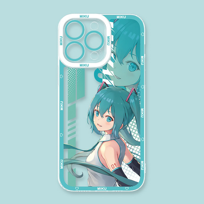 初音未來天使眼透明防摔軟殼