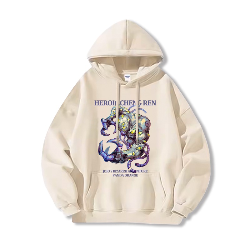 JOJO的奇妙冒險新款 親子情侶男女款連帽衛衣