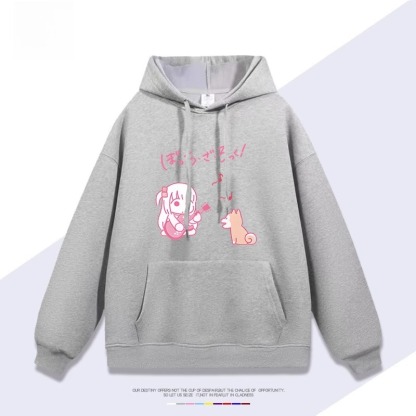 孤獨搖滾 聯名衛衣2025秋冬新款親子情侶裝連帽衛衣