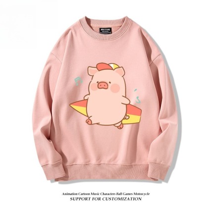 LuLu豬 聯名親子情侶裝 圓領長袖