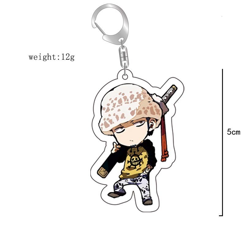 航海王 草帽路飛索隆羅香克斯周邊鑰匙扣 掛飾【單買三件起送】