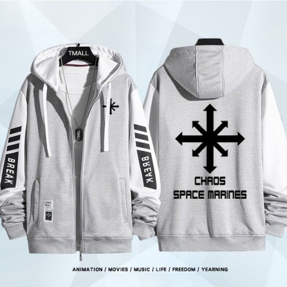 戰錘40K 手繪連帽衫 春秋舒適外套