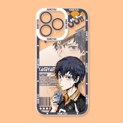 排球少年天使眼透明防摔軟殼