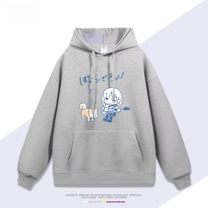 孤獨搖滾 聯名衛衣2025秋冬新款親子情侶裝連帽衛衣