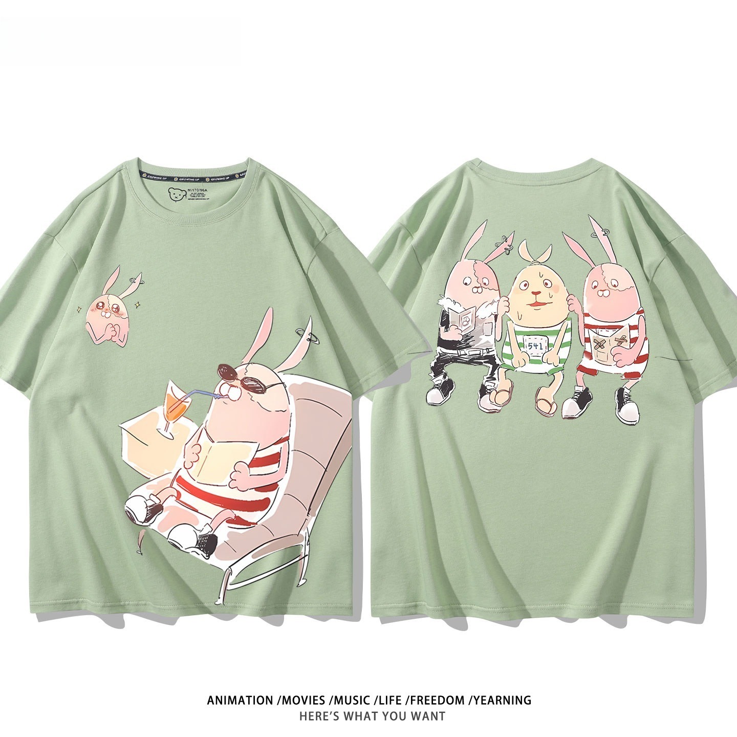 監獄兔 印花短袖T恤