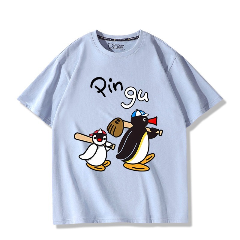 Pingu企鵝家族周邊 印花短袖T恤