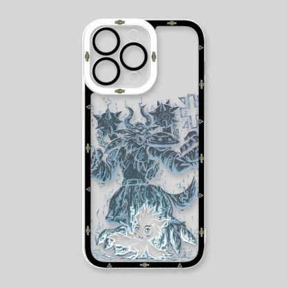 數碼寶貝天使眼透明防摔軟殼