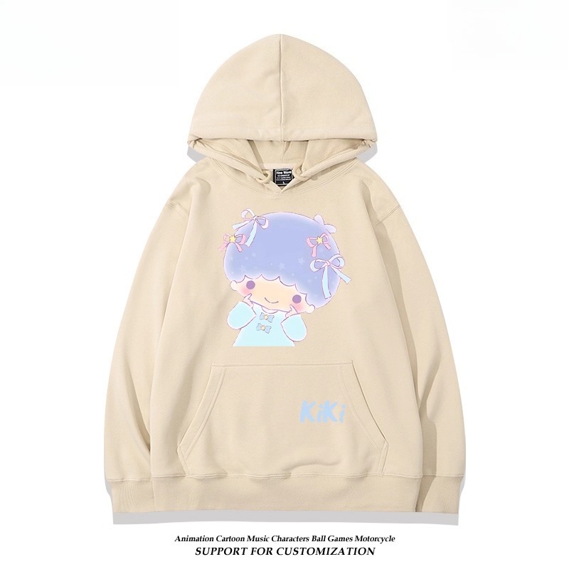 雙子星little twinstars新款 親子情侶男女連帽衛衣