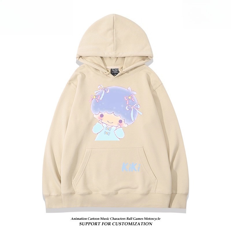 雙子星little twinstars新款 親子情侶男女連帽衛衣