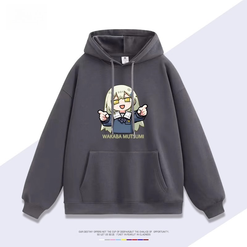 Ave Mujica 若葉睦 聯名衛衣2025秋冬新款 親子情侶裝連帽衛衣