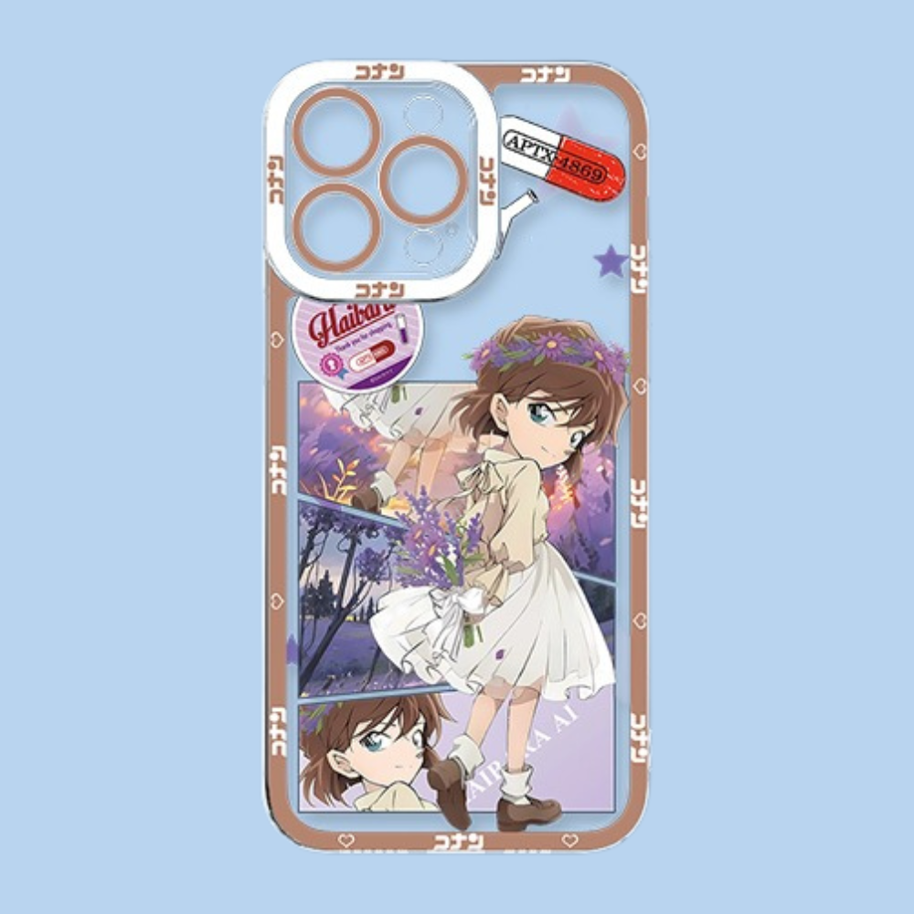 名偵探柯南天使眼透明防摔軟殼