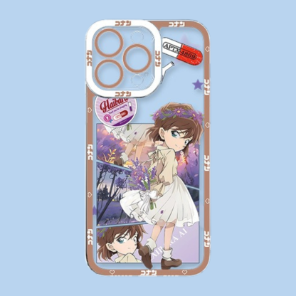 名偵探柯南天使眼透明防摔軟殼