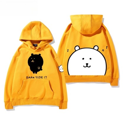 自嘲熊 聯名衛衣2025秋冬新款 親子情侶裝連帽衛衣