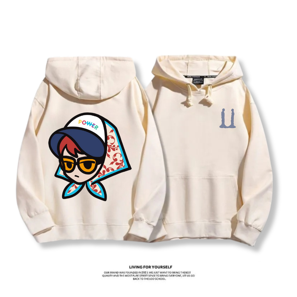 GD權志龍 2025秋冬新款 親子情侶男女連帽衛衣