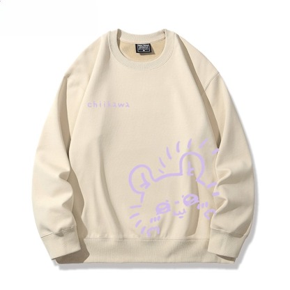 Chiikawa 聯名親子情侶裝 圓領長袖