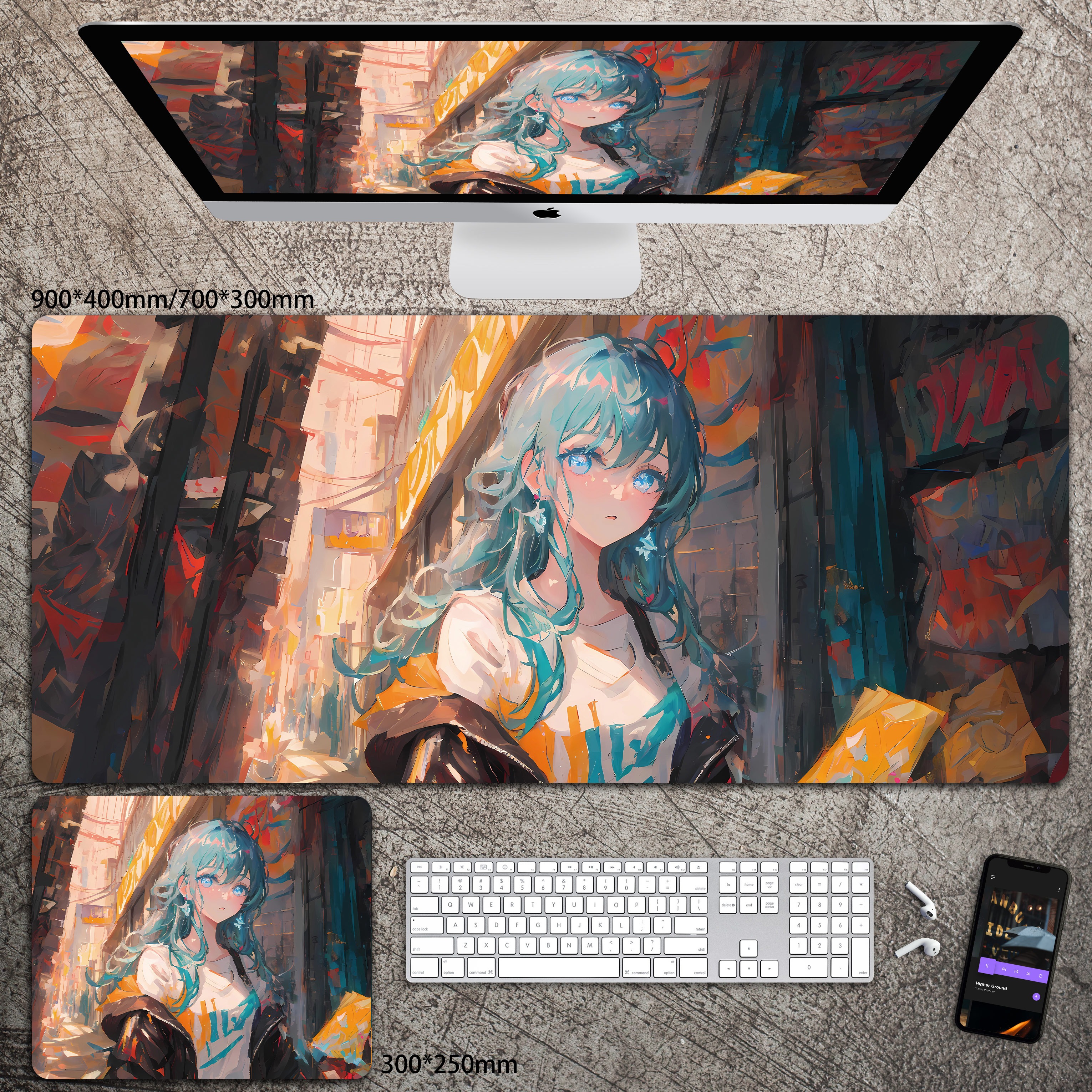 動漫系列 主題桌墊 布質滑鼠墊