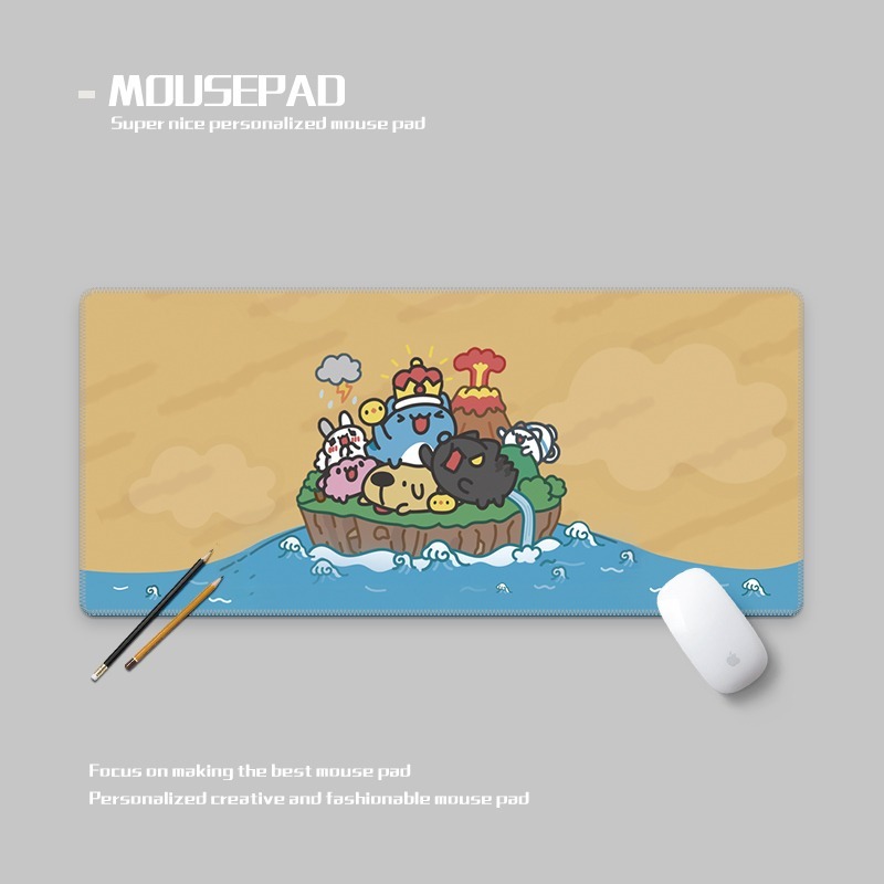 貓貓蟲 主題桌墊 布質滑鼠墊