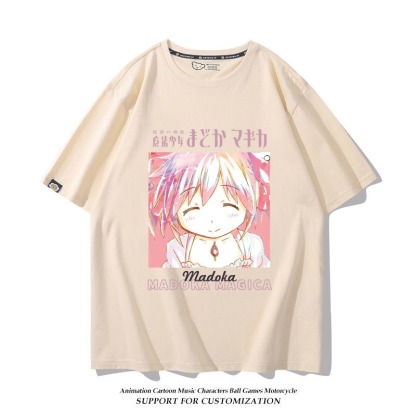 魔法少女小圓周邊 印花短袖T恤