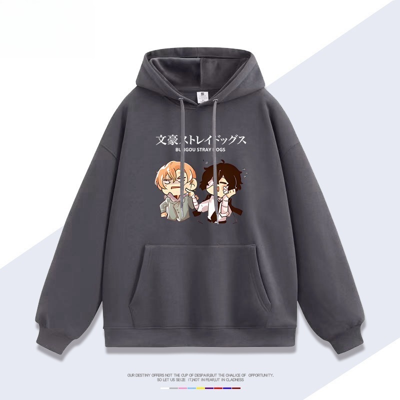 文豪野犬新款 親子情侶男女連帽衛衣