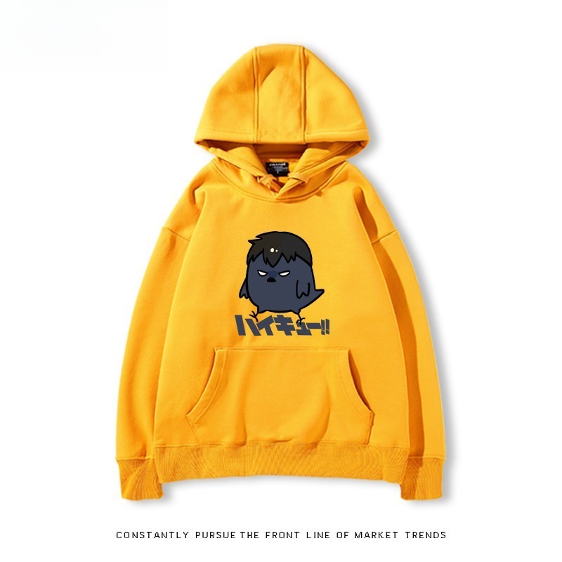 排球少年 聯名衛衣2026秋冬新款 親子情侶連帽衛衣