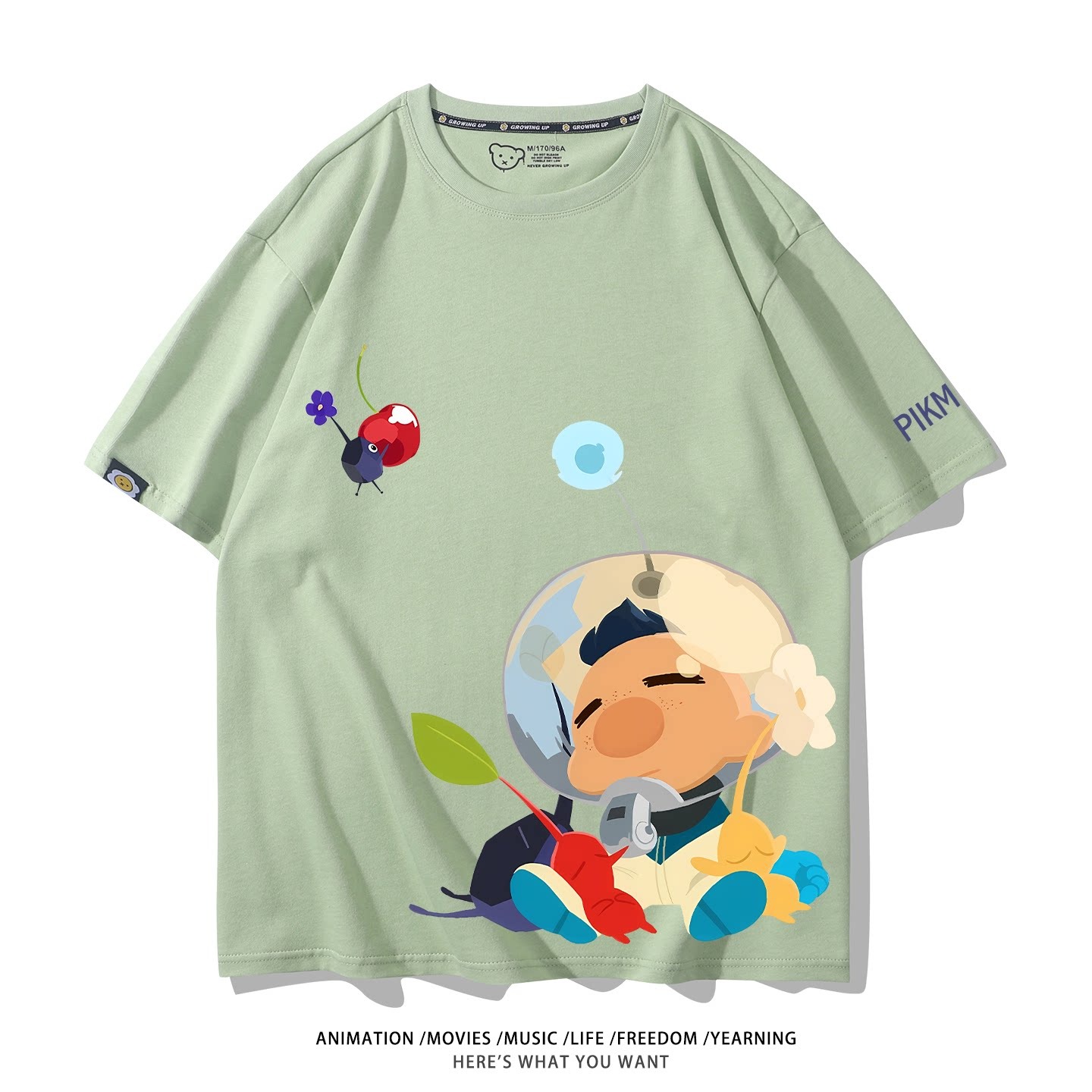 皮克敏PIKMIN4 印花短袖T恤