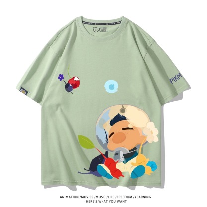 皮克敏PIKMIN4 印花短袖T恤