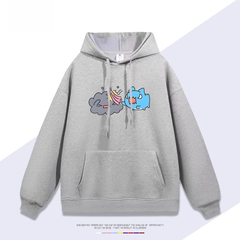 貓貓蟲咖波 2025秋冬新款親子情侶裝連帽衛衣