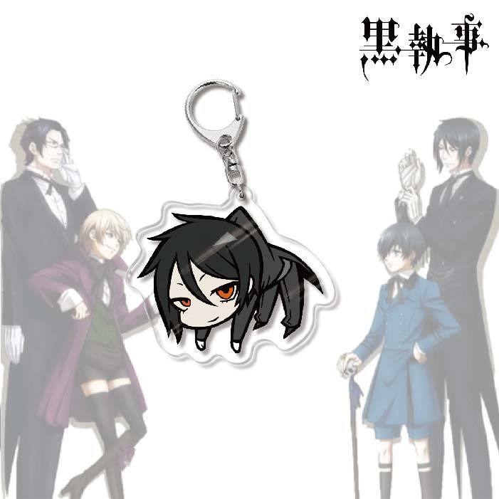 黑執事塞巴斯蒂安夏爾亞克力鑰匙扣掛飾【單買三件起送】