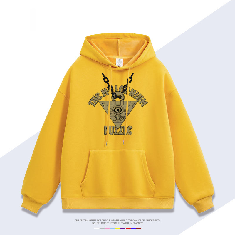 遊戲王 聯名衛衣2025秋冬新款 親子情侶裝連帽衛衣