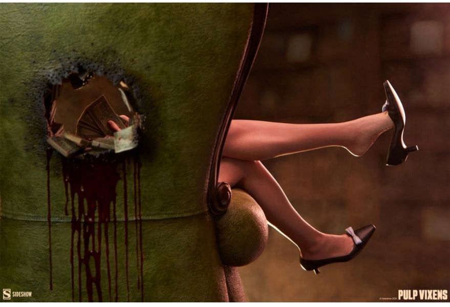 【預購】正版授權 Sideshow 46cm Pulp Vixens系列 殺手歸來