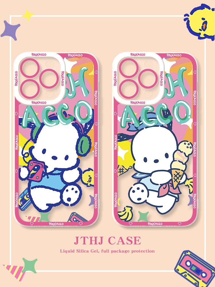 蘋果 系列三麗鷗天使眼透明防摔軟殼