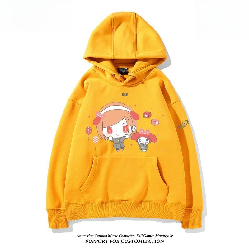 咒術迴戰 聯名衛衣2026秋冬新款親子情侶裝連帽衛衣