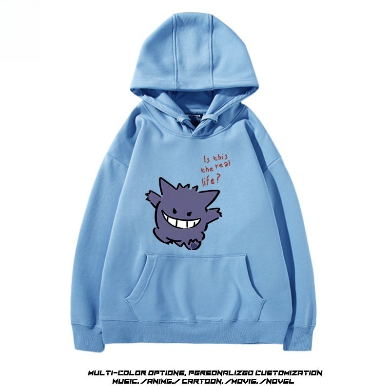 精靈寶可夢 聯名衛衣新款 親子情侶裝連帽衛衣