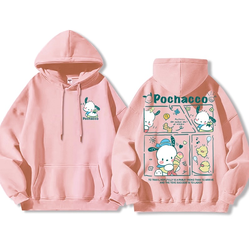 三麗鷗 聯名衛衣2025秋冬新款親子情侶裝連帽衛衣