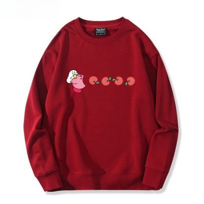 精靈寶可夢星之卡比 聯名親子情侶裝 圓領長袖