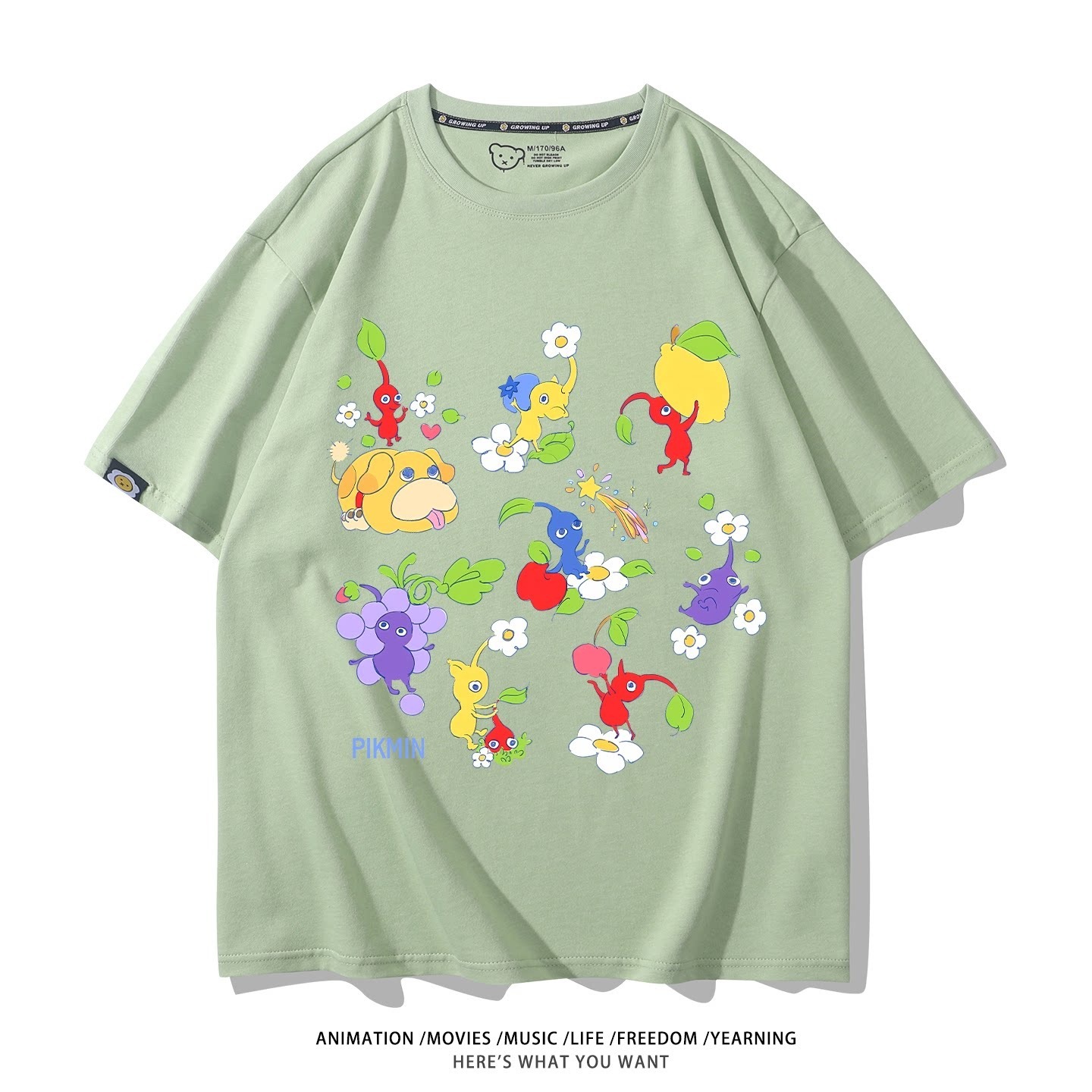 皮克敏PIKMIN4 印花短袖T恤