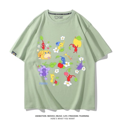皮克敏PIKMIN4 印花短袖T恤