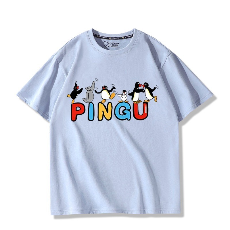 Pingu企鵝家族周邊 印花短袖T恤