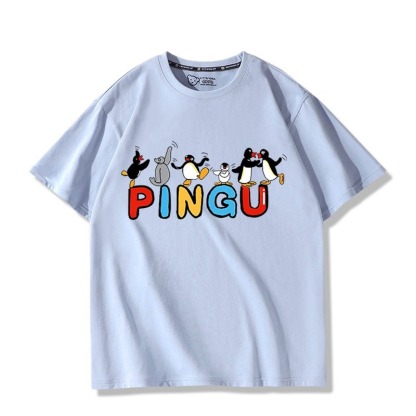 Pingu企鵝家族周邊 印花短袖T恤