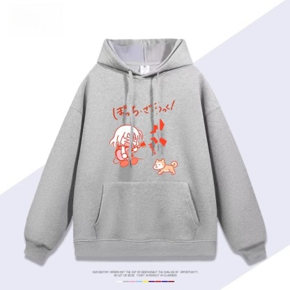 孤獨搖滾 聯名衛衣2025秋冬新款親子情侶裝連帽衛衣