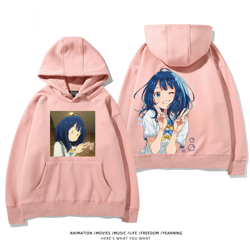 敗犬女主也太多了聯名衛衣2024秋冬新款親子情侶裝薄絨款連帽衛衣