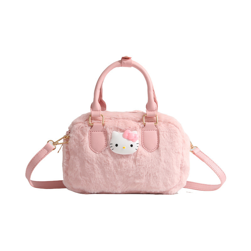 STARRY&DREAM正品Hellokitty手提包包秋冬小眾波士頓單肩斜挎包