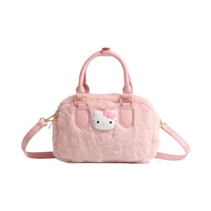 STARRY&DREAM正品Hellokitty手提包包秋冬小眾波士頓單肩斜挎包