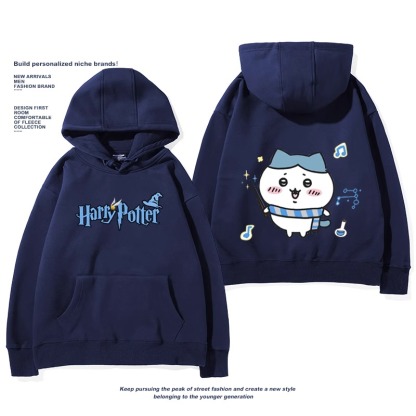 chiikawa 2025秋冬新款親子情侶裝連帽衛衣