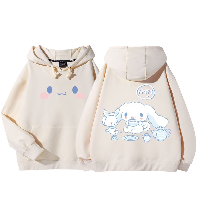 三麗鷗聯名衛衣2025秋冬新款親子情侶裝連帽衛衣