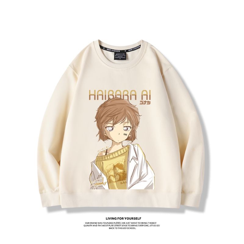 名偵探柯南2024親子情侶裝 圓領長袖