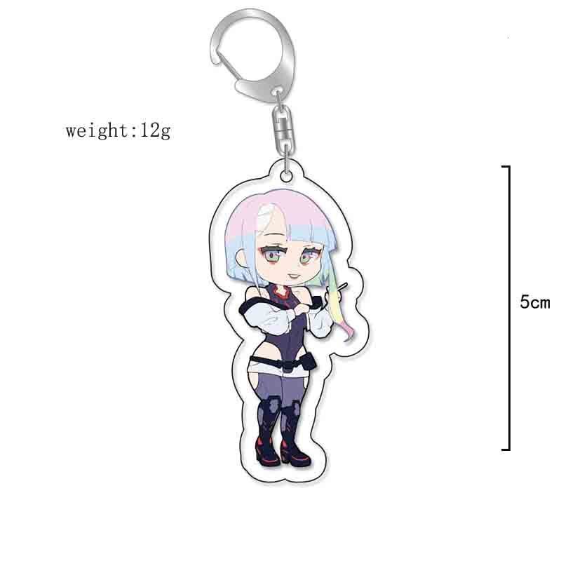 賽博朋克：邊緣行者2077大衛露西麗貝卡賽博浪客Cyberpunk鑰匙扣掛飾【單買三件起送】