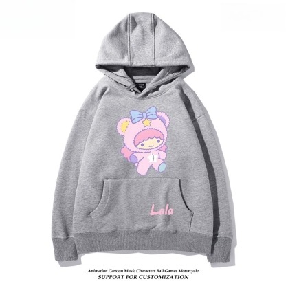 雙子星little twinstars新款 親子情侶男女連帽衛衣